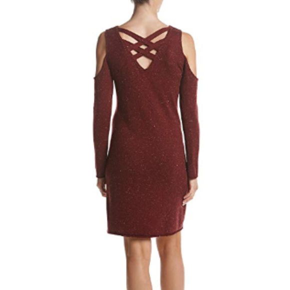 Philosophy Cashmere Blend Cold Shoulder Dress - Picture 4 of 5